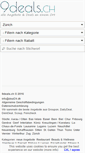 Mobile Screenshot of 9deals.ch